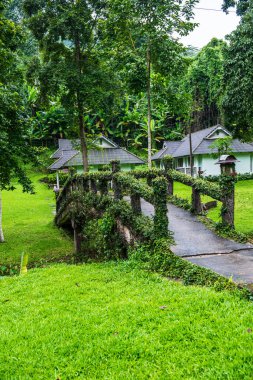 Tayland 'da küçük bir köprü..
