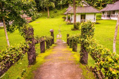 Tayland 'da küçük bir köprü..