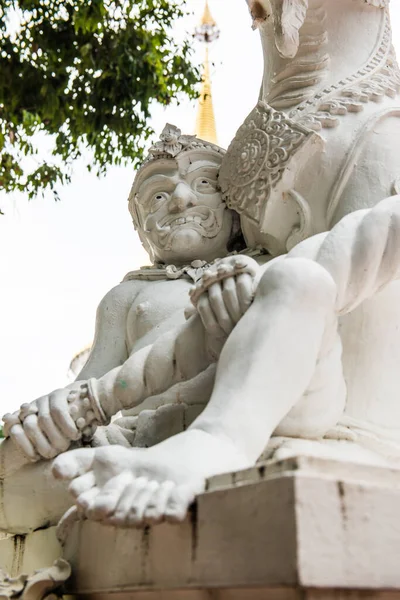 Tajski Gigantyczny Posąg Klasztorze Leśnym Darabhirom Tajlandia — Zdjęcie stockowe