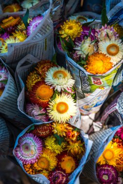 Hasır çiçek paketi, Tayland.