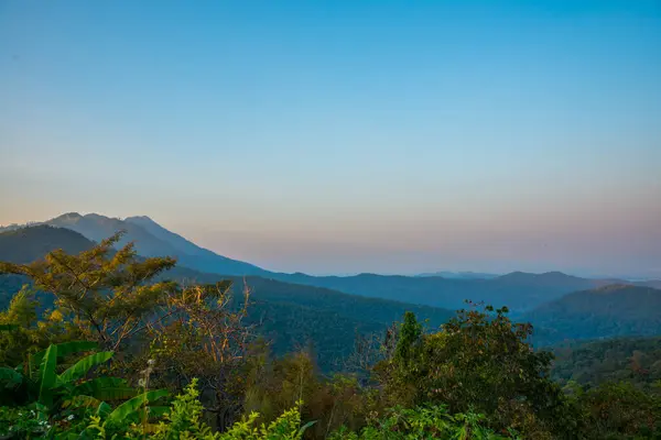 Tayland Phayao Bakış Açısına Göre Dağ Manzarası — Stok fotoğraf