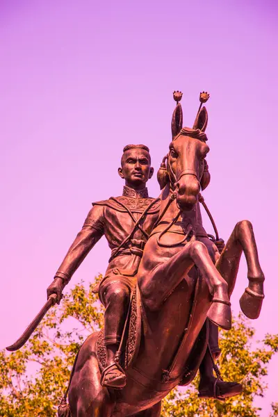 Het Monument Van Koning Naresuan Thailand — Stockfoto