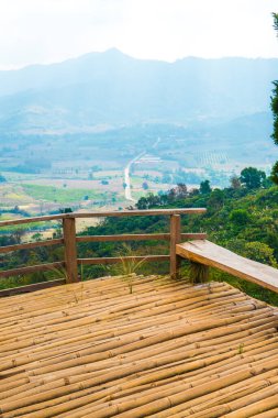 Phu Langka Ulusal Parkı, Tayland Güzel Manzarası.