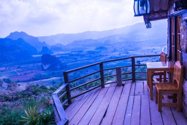Phu Langka Ulusal Parkı, Tayland Güzel Manzarası.