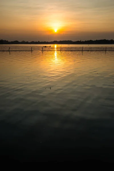 Lac Kwan Phayao Dans Matinée Thaïlande — Photo