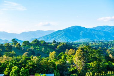 Mountain view in Chiang Rai province, Thailand.