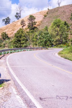 Phu Chi Pa yolu, Tayland.