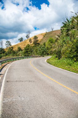 Phu Chi Pa yolu, Tayland.