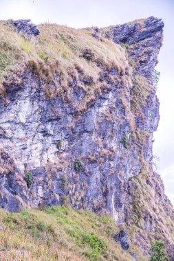 Chiangrai, Tayland 'daki Phu Chi Fa Dağı manzarası.