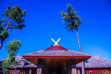 Doi Pha Tang Sarayı Doi Inthanon Ulusal Parkı, Tayland.