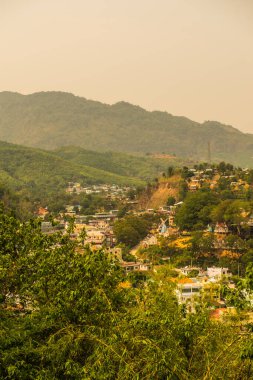 Dağdaki köy, Myanmar.