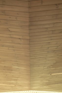 Modern yapı için ahşap tavan, Tayland.