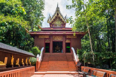 Zümrüt Buddha Kilisesi Chiang Rai Eyaleti, Tayland.