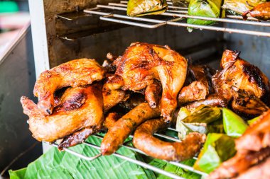 Izgarada tavuk, Tayland.