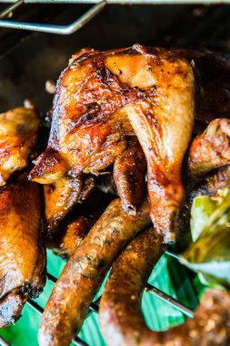 Izgarada tavuk, Tayland.