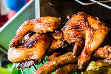 Izgarada tavuk, Tayland.
