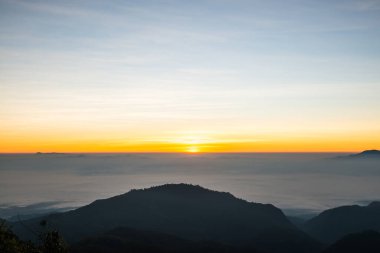 Mon Sone bakış açısıyla gün doğumu, Tayland.