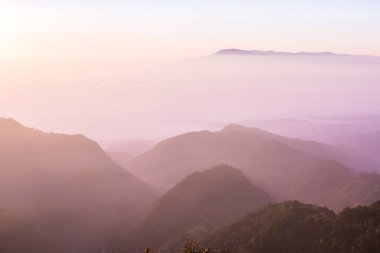Mon Sone bakış açısıyla gün doğumu, Tayland.