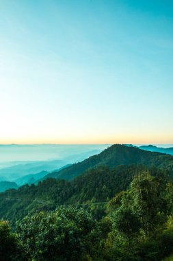 Mon Sone bakış açısıyla gün doğumu, Tayland.