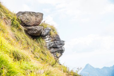 Chiangrai, Tayland 'daki Phu Chi Fa Dağı manzarası.