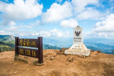 Phu Chi Fa, Tayland 'da mil taşı.