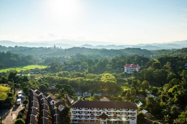 Mountain view in Chiang Rai province, Thailand.