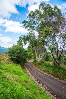 Dağdaki yol, Tayland.
