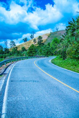Phu Chi Pa yolu, Tayland.