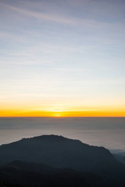 Mon Sone bakış açısıyla gün doğumu, Tayland.