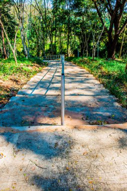 Ulusal Park, Tayland 'da beton merdiven.