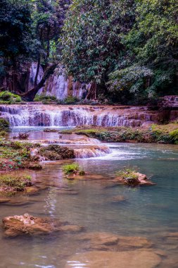 Tansawan Şelalesi Doi Phu Nang Ulusal Parkı, Tayland.