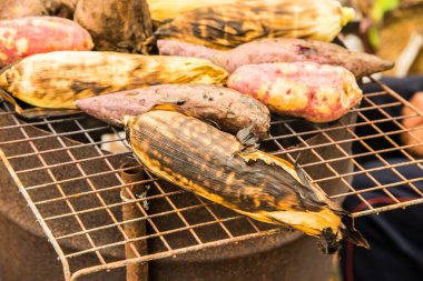 Tayland usulü ızgara mısır, Tayland.