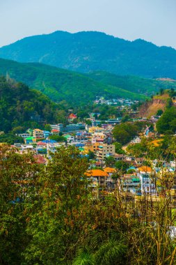 Dağdaki köy, Myanmar.