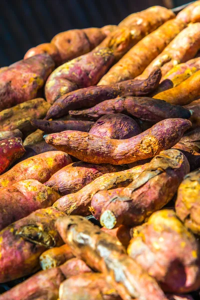 Izgara tatlı patates, Tayland.