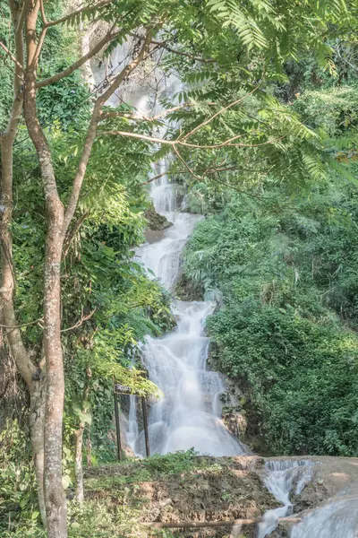 Tan Tong waterfall at Phayao province, Thailand.