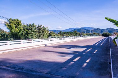 Somut köprü Pai Nehri, Tayland.