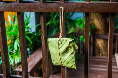 Tik yaprağı paketi, Tayland.