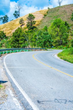 Phu Chi Pa yolu, Tayland.