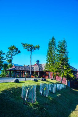 Doi Pha Tang Sarayı Doi Inthanon Ulusal Parkı, Tayland.