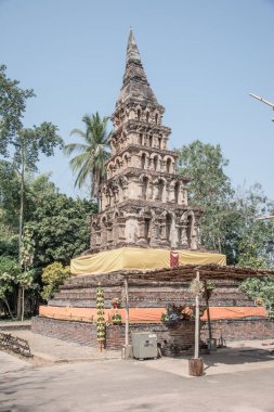 Tayland 'ın Nan şehrinde antik bir tapınak.
