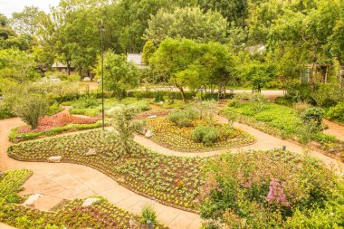 Doi Ang Khang, Tayland 'da dağdaki bahçe..