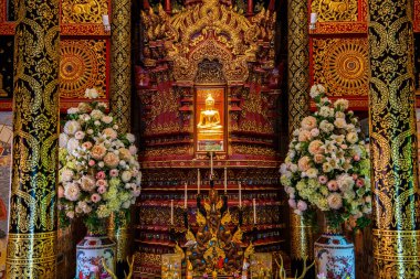 Chiangrai, Tayland 'da Phra Singh.