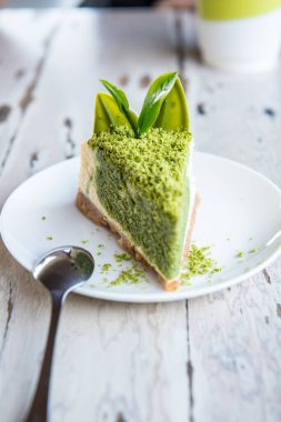 Beyaz Bulaşık, Tayland 'da Yeşil Çay Peynirli Kek.