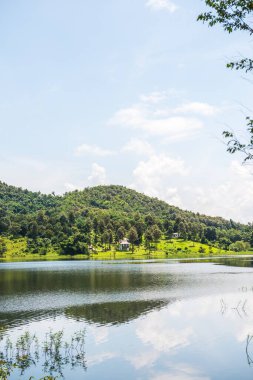 Tayland Cherntawan Uluslararası Meditasyon Merkezi 'nden Dağ Manzarası.