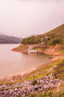 Mae Ngat Somboon Chon dam in Chiang Mai province, Thailand.