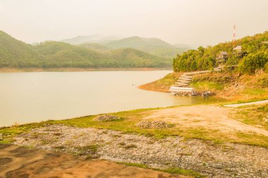 Mae Ngat Somboon Chon dam in Chiang Mai province, Thailand.