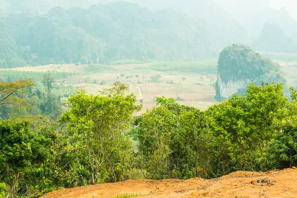 Phu Langka Ulusal Parkı, Tayland Güzel Manzarası.