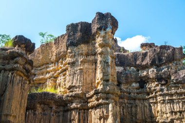 Tayland 'da Mae Wong Milli Parkı' nda Pha Chau..