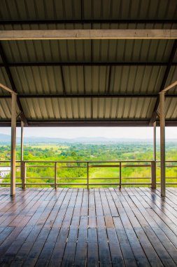 Mae Ngat Somboon Barajı, Tayland 'daki huzur evi manzaralı..
