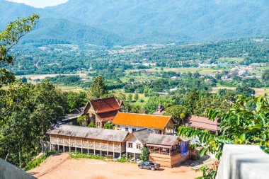 Maeyen Tapınağı, Tayland Phra 'nın manzara manzarası.